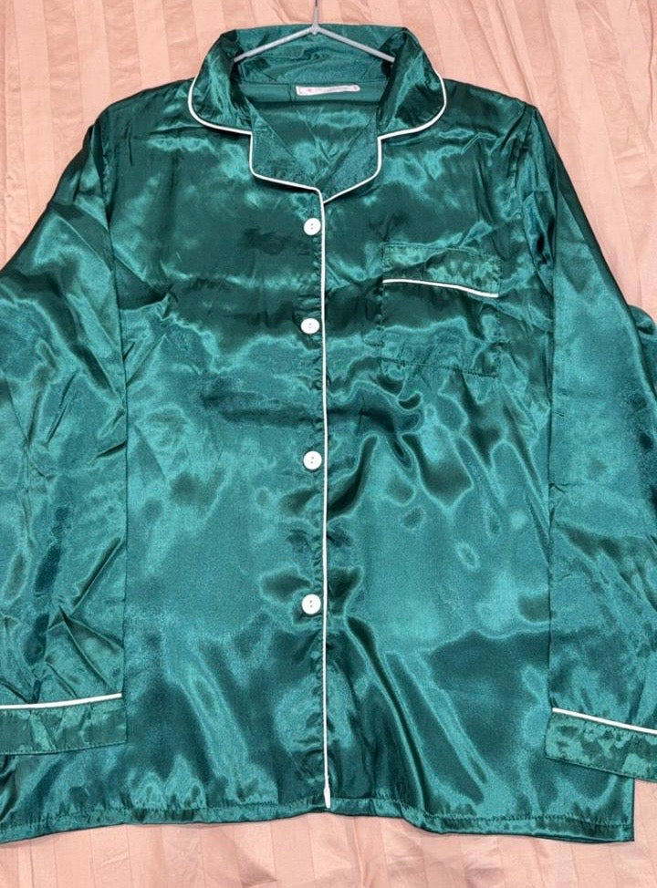 Plain Satin Nightsuit