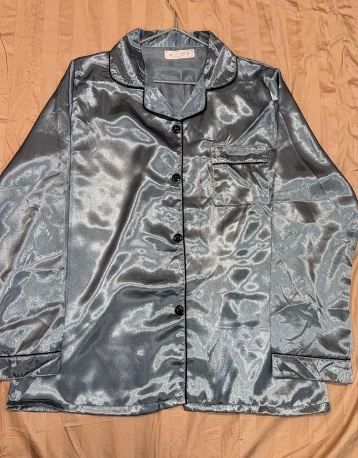 Plain Satin Nightsuit