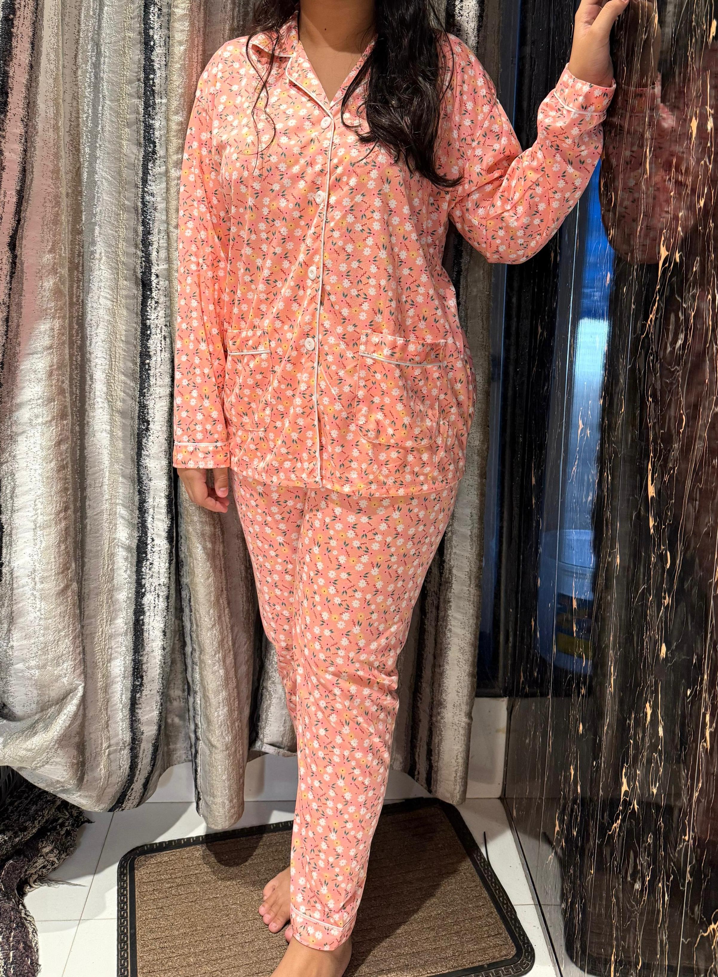 peach blossom nightsuit