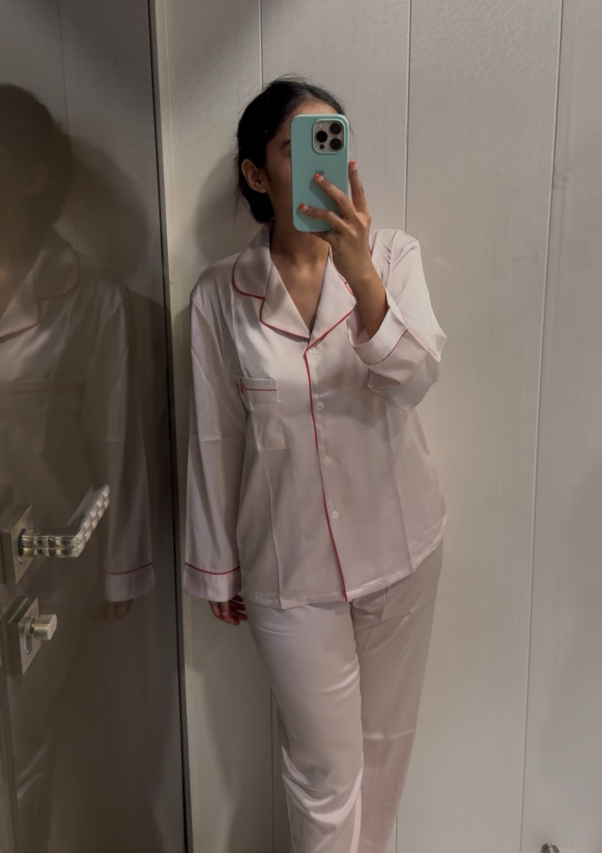 Pink Heartbeat Nightsuit