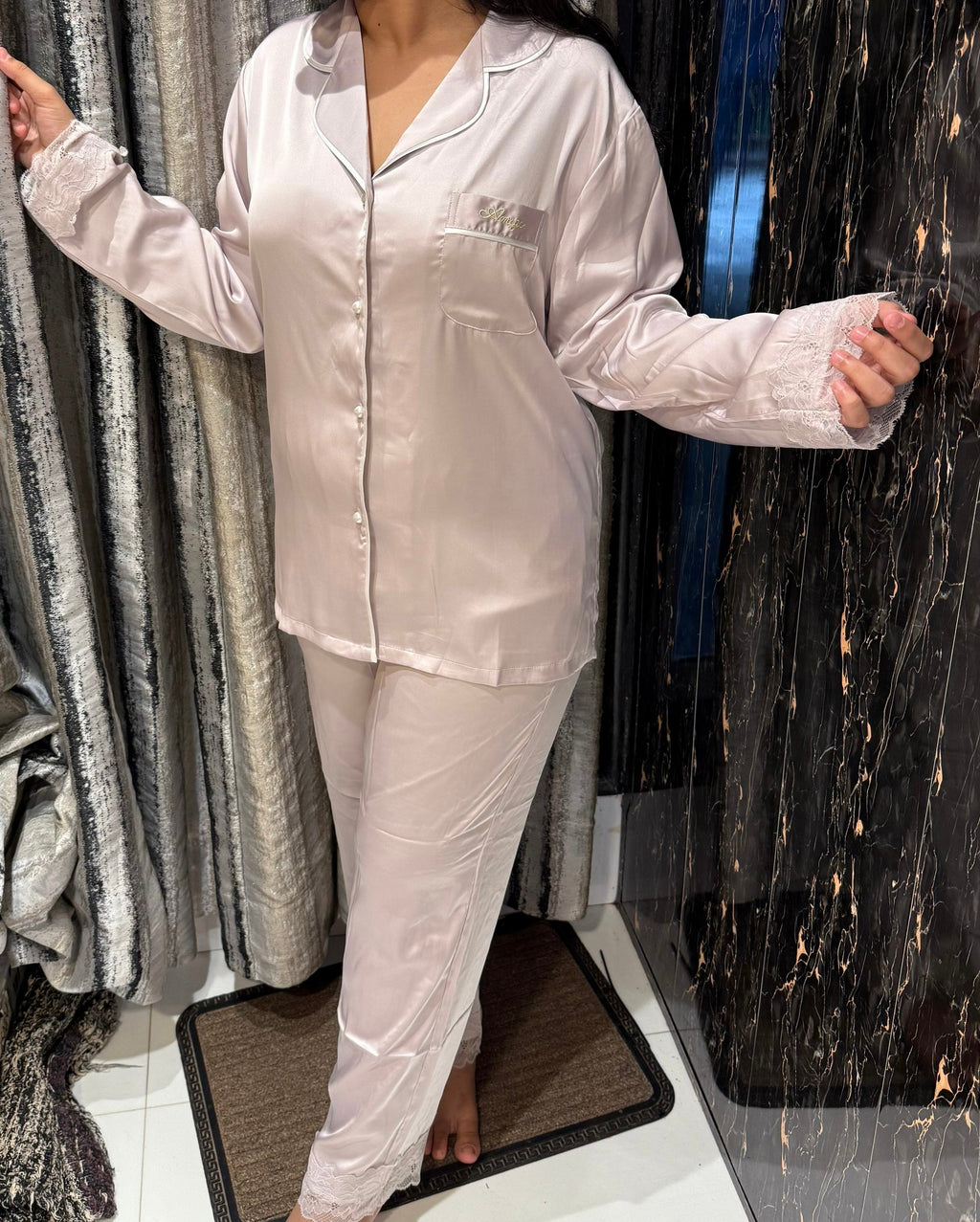 Lavender Lace Nighsuit